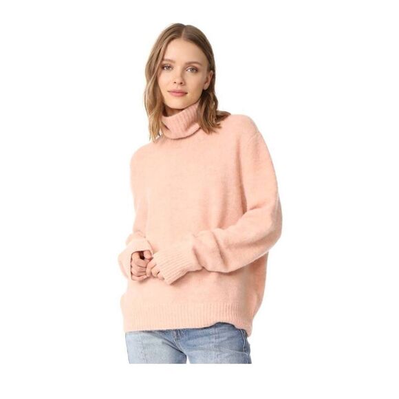 Frame Dusty Pink Alpaca Wool Sweater L - Picture 1 of 7